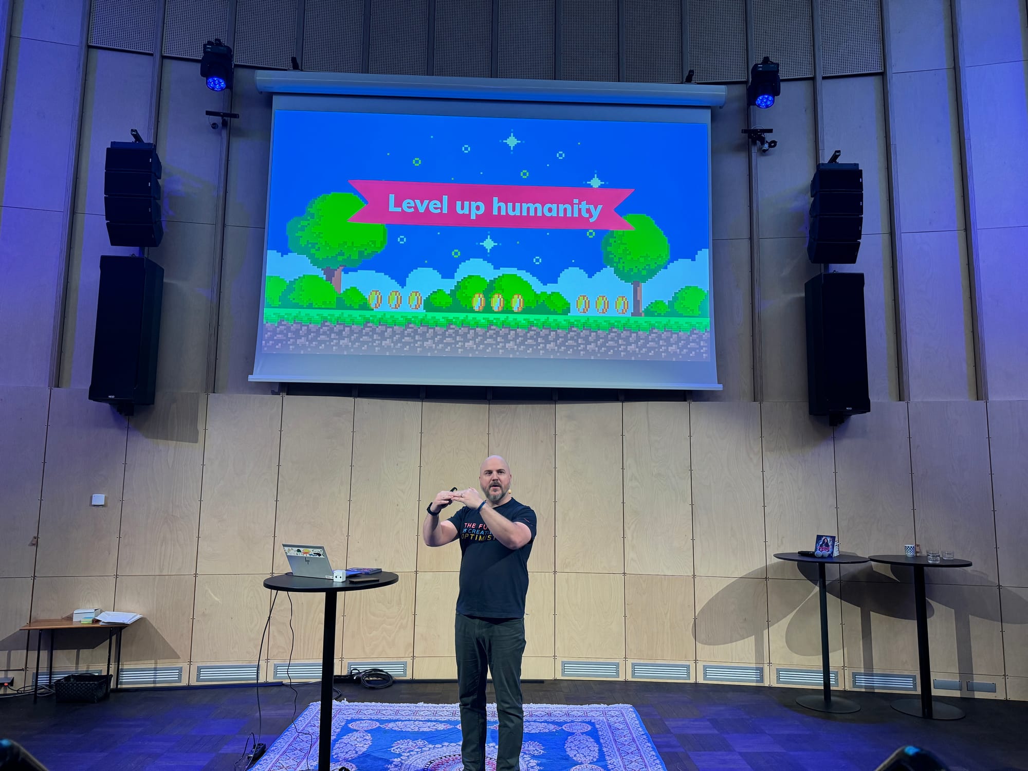 Talks by The Angry Optimist