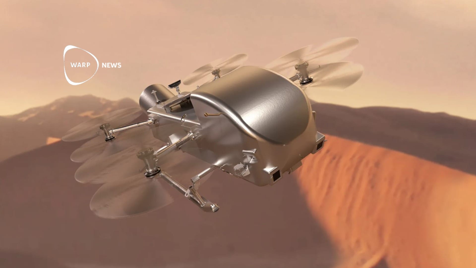 🚁 Dragonfly to explore the fascinating landscape of the moon Titan