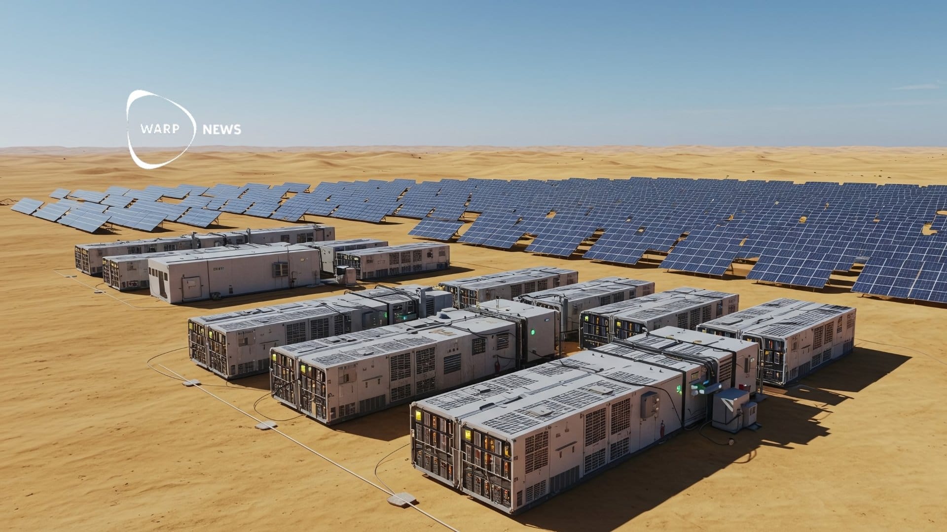 🔋 Ukraine uses large battery parks to keep power supply running