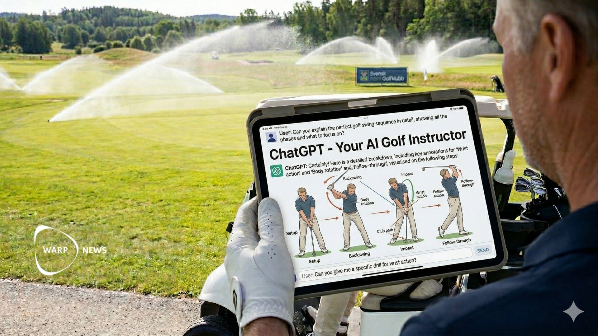 🚰 A single golf club uses more water than ChatGPT