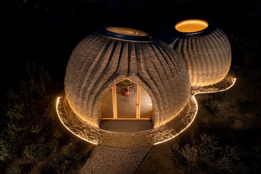 🏡 The first 3Dprinted house made from soil