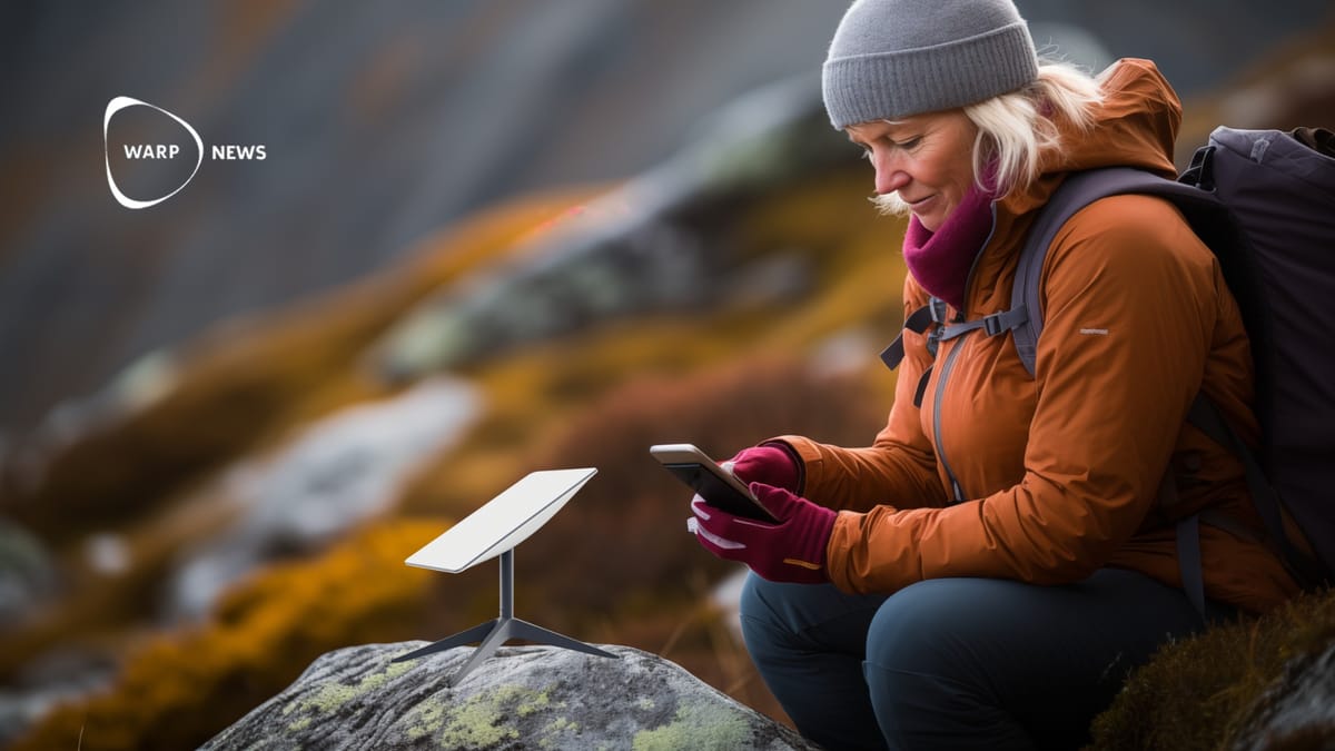 📡 Internet everywhere – Starlink Mini – a backpack-sized satellite dish coming this year